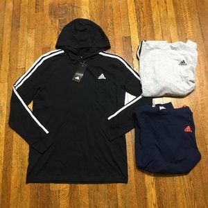 Adidas Youth Badge of Sport Hooded